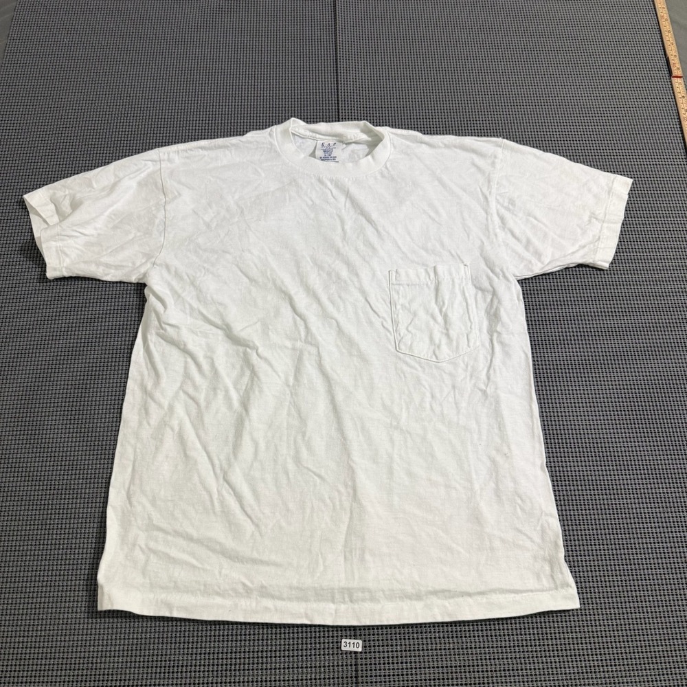 Gap Pocket-T White Short Sleeve Crew Neck Shirt Tagged S/P